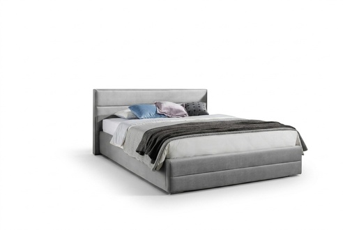 Designer Bett Schlafzimmer Betten Textil Leder Hotel Luxus Polster Sitz