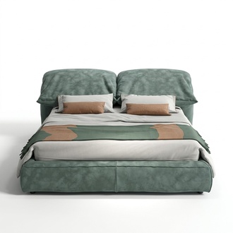 Designer Italienische MÃ¶bel Bett Doppel Schlazimmer 180x200cm Leder