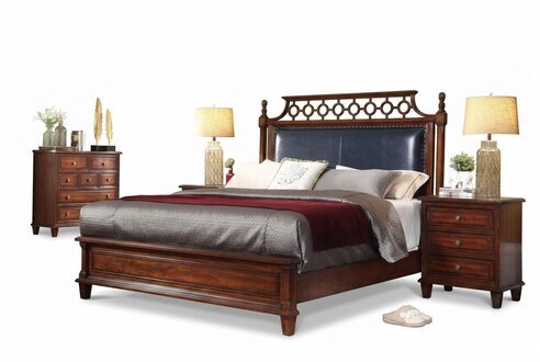 Designer Italienische MÃ¶bel Bett Doppel Schlazimmer 180x200cm Neu Betten Leder