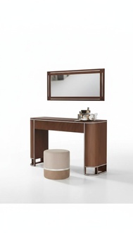 Designer Komplett Schminktisch+Spiegel Moderne MÃ¶bel Neu Set 2 tlg.