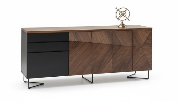 Designer Luxus Kommode BÃ¼romÃ¶bel Holzschrank Konsole Arbeitszimmer Neu