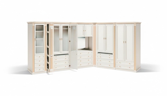 Designer Massivholz Kleiderschrank Schlafzimmer MÃ¶bel Luxus Einrichtung
