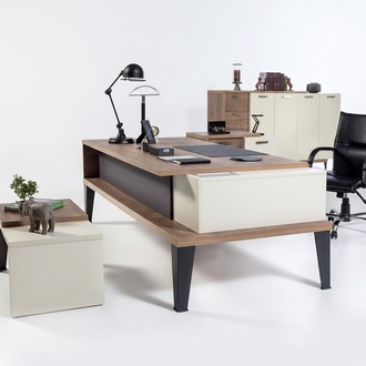 Designer Schreibtisch Exklusive BÃ¼romÃ¶bel Tisch GroÃer Chefschreibtisch