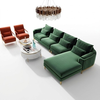 Designer Stoff L Form Couch Wohnlandschaft Ecksofa Garnitur Modern Design Sofa