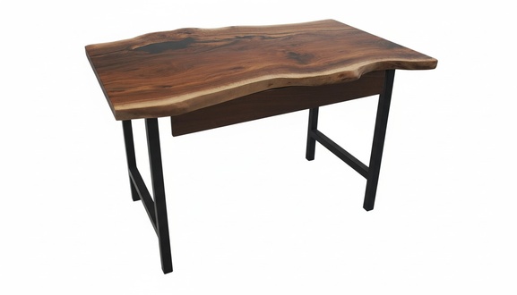 DesignermÃ¶bel Schreibtisch 100*70cm Handgefertigt Holz Tische Massiv