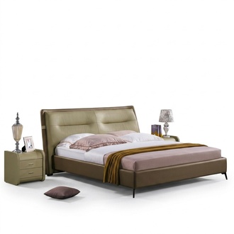 Doppelbett Schlafzimmer Betten Luxus MÃ¶bel Doppel Bett Hotel Einrichtung Braun