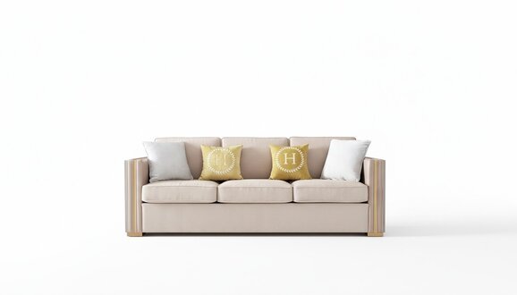 Dreisitzer Couch Polster Design Sofa Deko Moderner 3er Sofas Zimmer MÃ¶bel