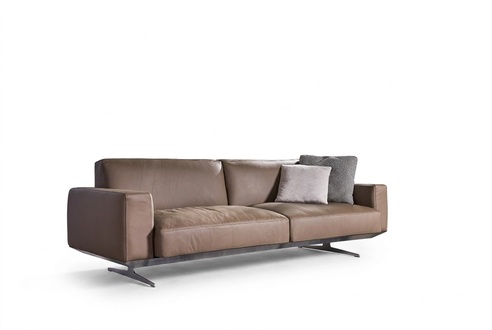 Dreisitzer MÃ¶bel Moderne Leder Couch Polster Design Sofa 3er Sitz Sofas