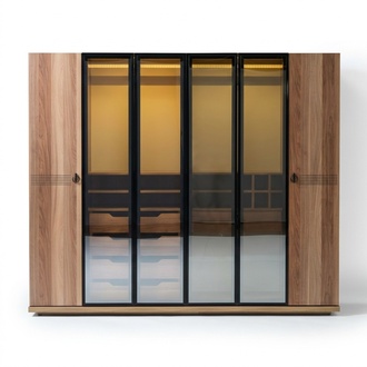 Durchsichtiger Kleiderschrank MÃ¶bel Design Einrichtung Schlafzimmer