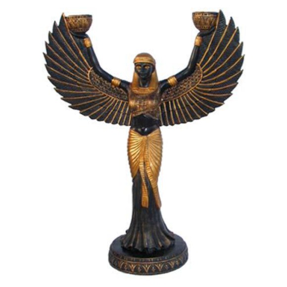 Ãgypten Skulptur GÃ¶ttin Isis Figur Statue Figuren Statuen Antik Stil 25cm