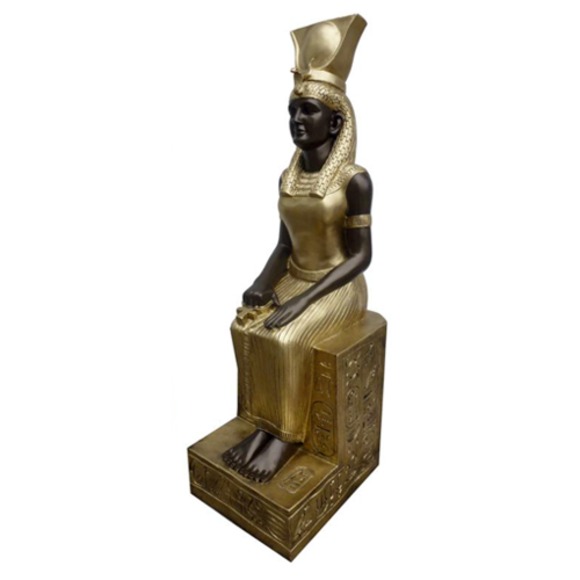 Ãgyptische Pharao Figur Statue Skulptur Figuren Statuen 125 cm Antik Stil
