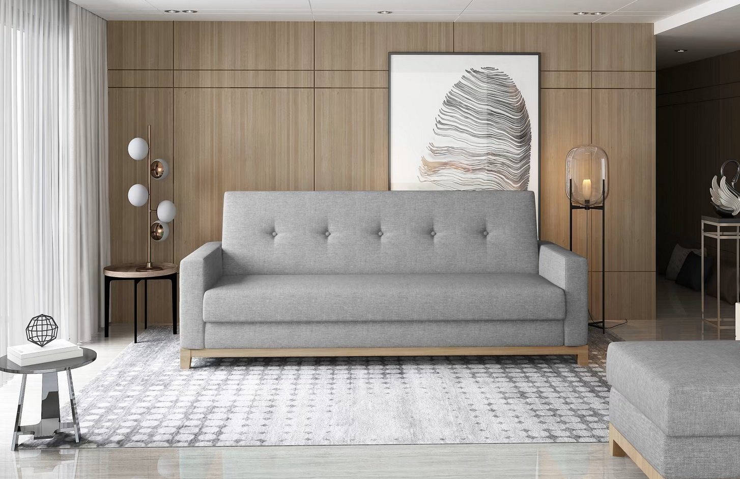 Sofa Couch Polster Sofas Couchen Schlafsofa Bettfunktion 3 Sitzer Textil Neu Sofort