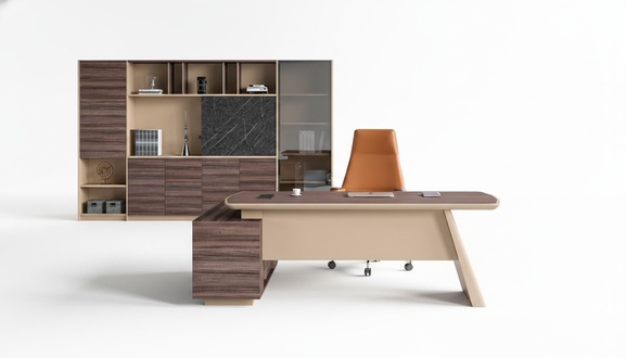 Ecke BÃ¼ro Tisch BÃ¼rotisch Schreibtisch BÃ¼romÃ¶bel Holz Beige Holztisch