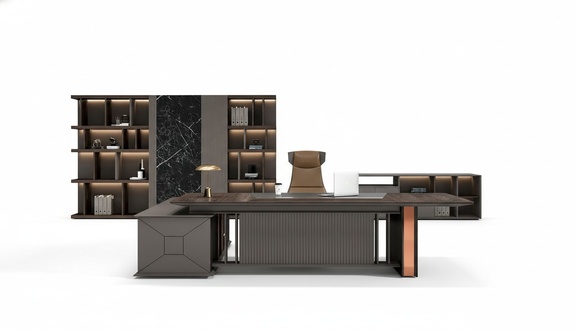 Eckschreibtisch BÃ¼ro Einrichtung Chef Zimmer MÃ¶bel Design Schreibtische