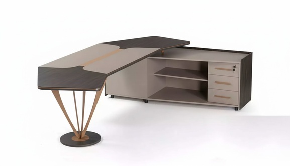Eckschreibtisch BÃ¼romÃ¶bel Arbeitszimmer Luxus MÃ¶bel Modern Tisch Neu