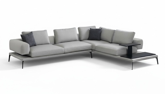 Ecksofa fÃ¼r das Wohnzimmer PrÃ¤gnantes Design, maximale GemÃ¼tlichkeit