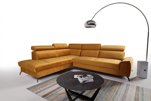Ecksofa L-Form Sofa Neu Modern Moderne Schlaf Couchen Sofa Gepolsterter MÃ¶bel