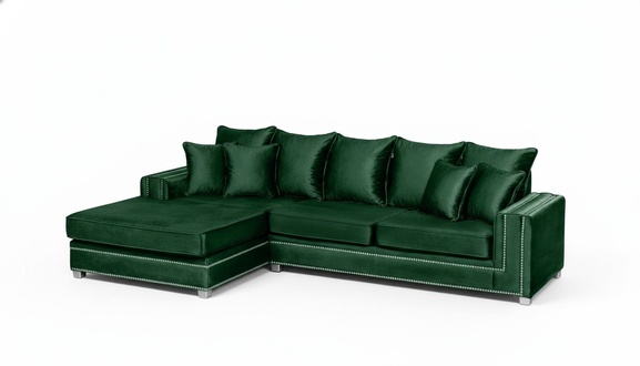 Ecksofa L-form Textil Luxus Design Wohnlandschaft Polster Couch Couchen MÃ¶bel
