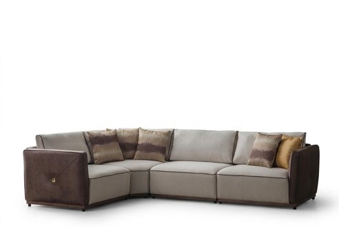 Ecksofa Sofas L-Form Sofa Eck Wohnzimmer Design Eckgarnitur Luxus Couch MÃ¶bel
