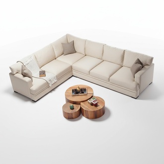 Ecksofa Wohnzimmer Design MÃ¶bel Luxus Sofa L-Form Modern Einrichtung