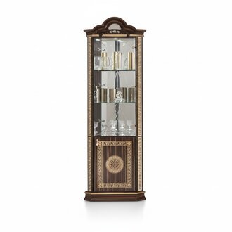 Eckvitrine Schrank Eckschrank SchrÃ¤nke MÃ¶bel Glasschrank Design