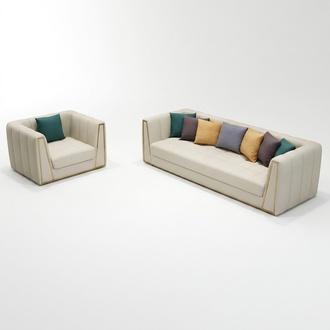 Edelstahl Exklusive Design MÃ¶bel 31 Sitzer Hocker Couch Polster Garnitur