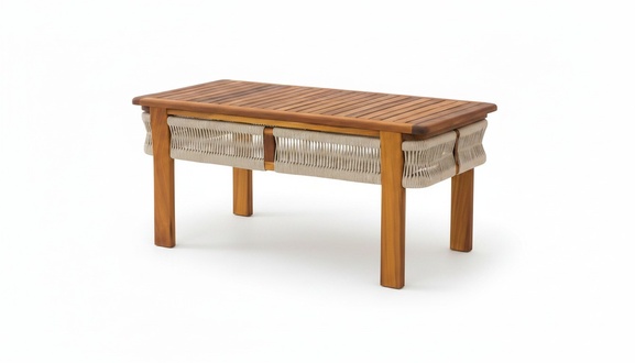 Eleganter Holztisch in Braun fÃ¼r modernes Esszimmer