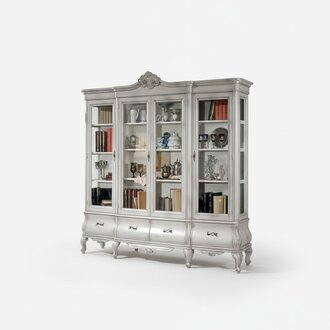 Elegantes BÃ¼cherregal im Arbeitszimmer Schrank Bestellung Regal SchrÃ¤nke