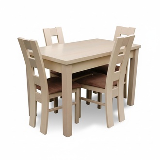 Essgarnituren Designer Esszimmer Set Garnitur Stuhl Tisch 4 StÃ¼hle Gruppe 5tlg.
