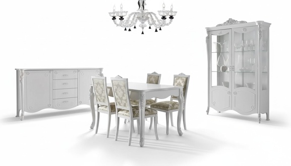 Esstisch 4x StÃ¼hle Stuhl Esszimmer Essgruppe Modern Sideboard Garnitur