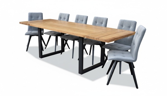 Esstisch 6x StÃ¼hle Klassische Garnitur Esszimmer 7tlg.Set Rechteckig Tisch Stuhl