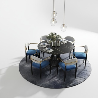 Esstisch 6x StÃ¼hle Stuhl Esszimmer Set Essgruppe Tisch Tische 8tlg Garnitur