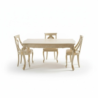 Esstisch Ausziehbar Klassischer Design Tisch Italienische MÃ¶bel Tische Holz Ess