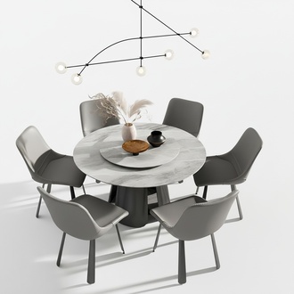 Esstisch Esszimmer Komplett Set 6x StÃ¼hle Set Ess Gruppe Holz Tisch