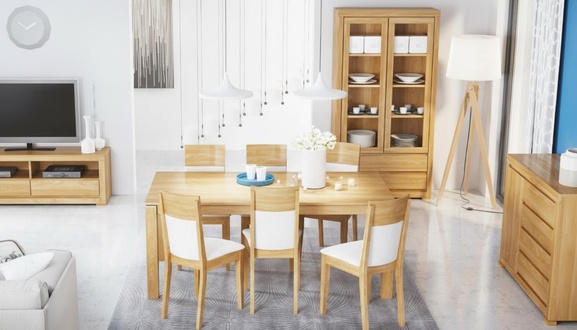 Esstisch Holz StÃ¼hle 6x Lehnstuhl Gruppe Esszimmer Stuhl Set Tisch Neu Garnitur