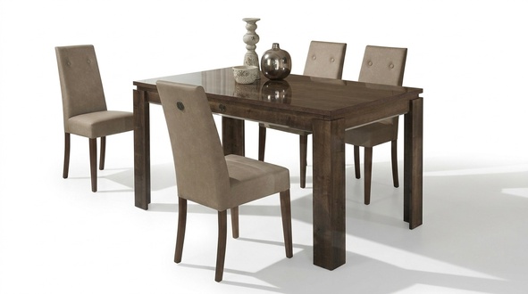 Esszimmer Esstisch 4x Stuhl Garnitur KÃ¼chen StÃ¼hle Gruppe Tisch Neu Set 5tlg.