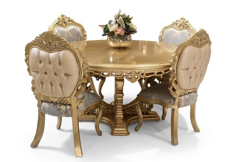 Esszimmer set 7tlg. Esstisch+6x StÃ¼hle Designer Holz Stuhl Garnitur MÃ¶bel