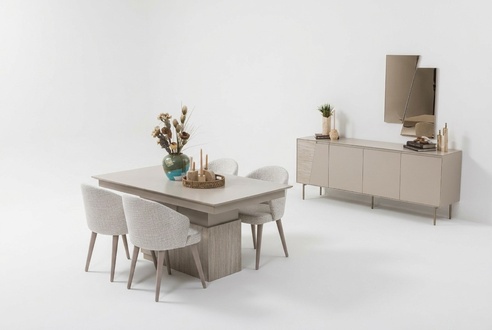 Esszimmer-Set Eleganz, ModernitÃ¤t und GemÃ¼tlichkeit vereint