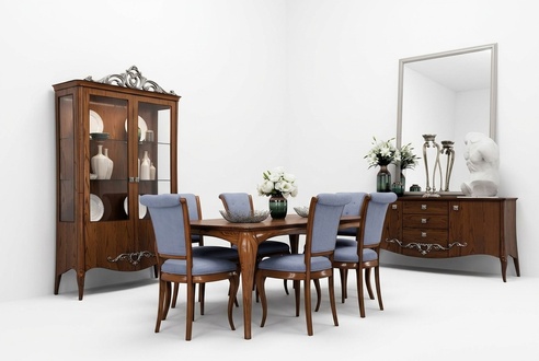 Esszimmer-Set Esstisch-Set 9-teilig Esstisch-Set 6 StÃ¼hle Gruppe