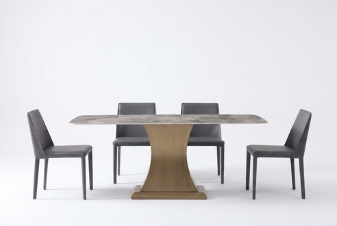 Esszimmer Set Esstisch + 4 StÃ¼hle Esszimmer Stuhl Set Garnitur 5tlg.