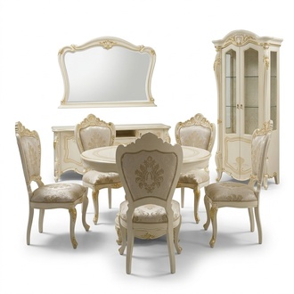 Esszimmer Set Tisch + 4 StÃ¼hle Esszimmerstuhl Set Tisch Gruppe Garnitur 5 tlg.