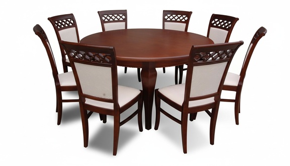 Esszimmer Tsiche Gruppe Esstisch Tisch Holz Garnitur 8x Stuhl Set StÃ¼hle 9tlg