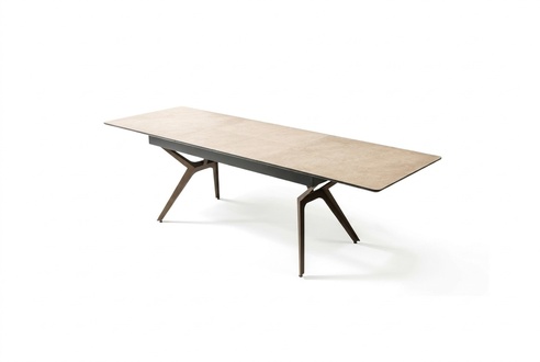 Esszimmertisch KÃ¼chentisch Ausziehbarer Design Modern Holz Grau Tisch