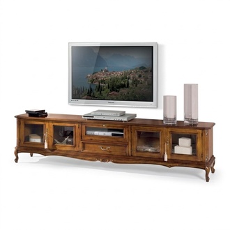 Exklusive MÃ¶bel Klassischer Stil Holz luxuriÃ¶s TV-StÃ¤nder Lowboard