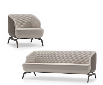 Exklusive WeiÃe Sofagarnitur Designer Polster MÃ¶bel Dreisitzer Sessel