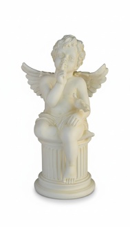 Figur Engel Skulptur Figuren Säule 65,5 Skulpturen Accessoire Dekoration
