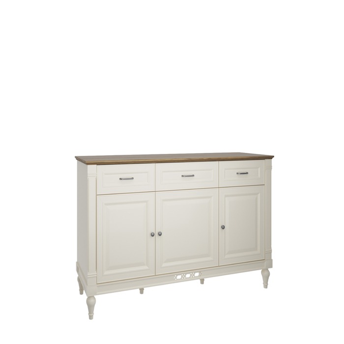 Klassische Kommode Vitrine Kommoden Vitrinenschrank Kommodenschrank FL-K3