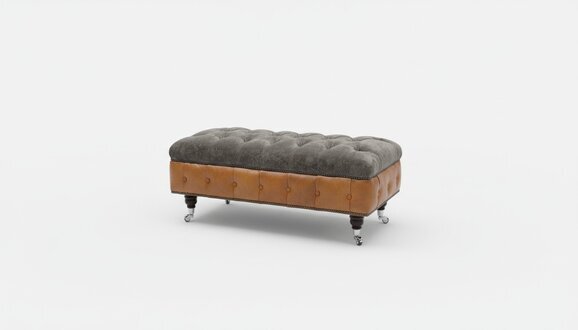 FuÃhocker Rund Hocker Polsterhocker Sitzhocker Ottomane Hocker