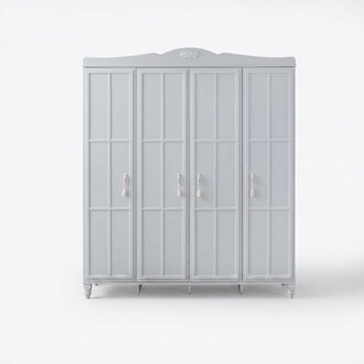 GroÃ Kleiderschrank Kinderschrank Schrank Holz WeiÃ Holzschrank Modern