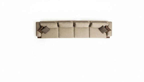 GroÃes Beiges Sofa PolstermÃ¶bel Sechssitzer Designer Sitzgarnitur Textil